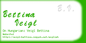 bettina veigl business card